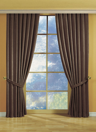 Fensterdekoration aus schwerer Thermo-Chenille-Qualität