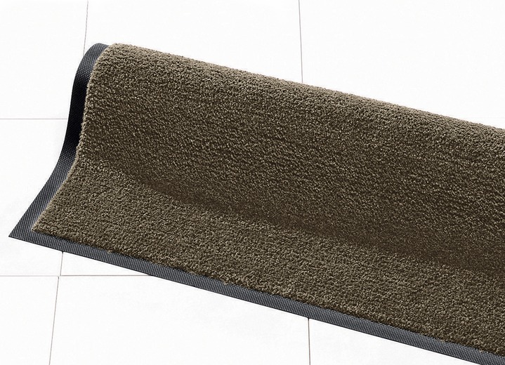Fußmatten - Schmutzfangmatten für innen und außen, in Größe 101 (Matte, 40x 60 cm) bis 107 (Matte, 60x180 cm), in Farbe MAHAGONI Ansicht 1