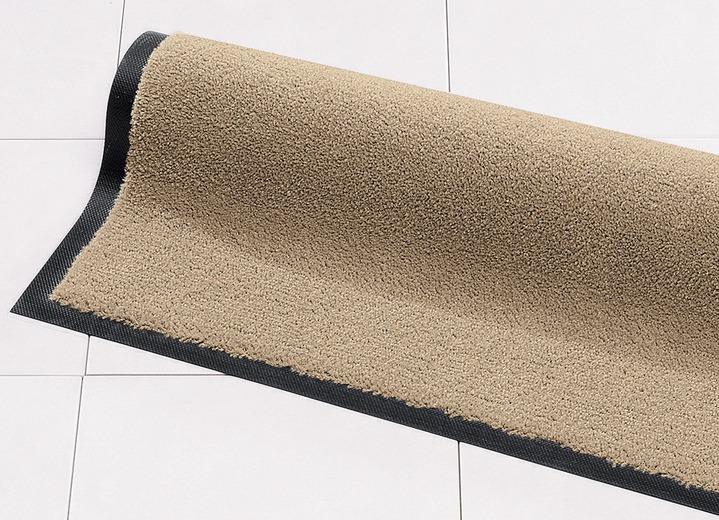 Fußmatten - Schmutzfangmatten für innen und außen, in Größe 101 (Matte, 40x 60 cm) bis 107 (Matte, 60x180 cm), in Farbe BEIGE Ansicht 1