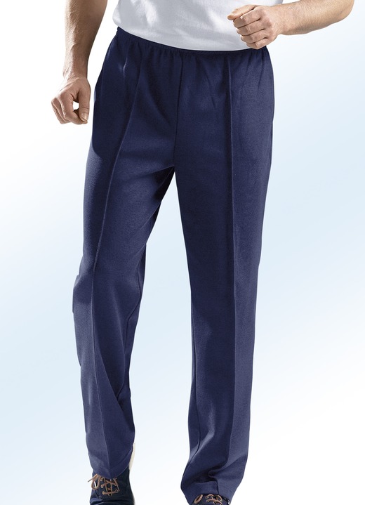 Sport- & Freizeitmode - Freizeithose in 6 Farben, in Größe 023 bis 062, in Farbe DUNKELJEANS Ansicht 1