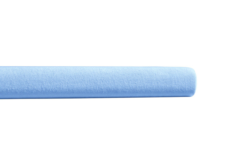 Spannbetttücher - Atmungsaktive Spannbetttücher in Microfaser-Quailtät, in Größe 133 (2x 100/200 cm) bis 138 (1x 180/200 cm), in Farbe BLAU Ansicht 1