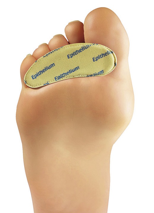 Schuheinlagen - epitact Zehendruckschutzpolster, in Größe 1 (für Damen) bis 2 (für Herren), in Farbe HAUT Ansicht 1