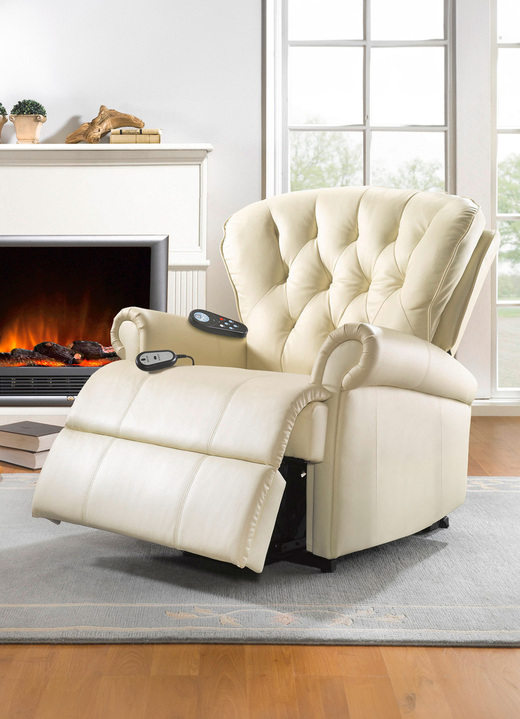 TV- & Relaxsessel - Relax-Sessel für Entspannung erster Klasse, in Farbe CREME, in Ausführung Relax-Sessel Ansicht 1