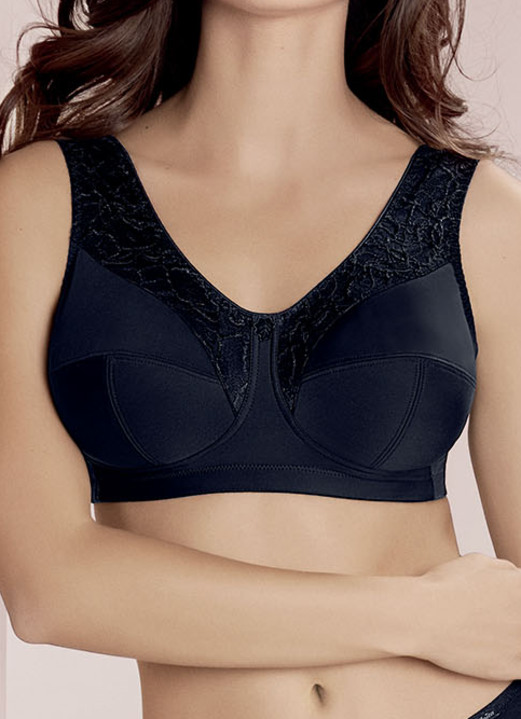BHs - Anita Entlastungs-BH, in Größe 075 bis 115, in Cup C, in Farbe SCHWARZ Ansicht 1
