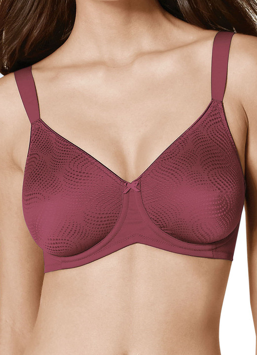 - Triumph-Essential Minimizer Bügel-BH, in Größe 075 bis 095, in Cup C, in Farbe BORDEAUX