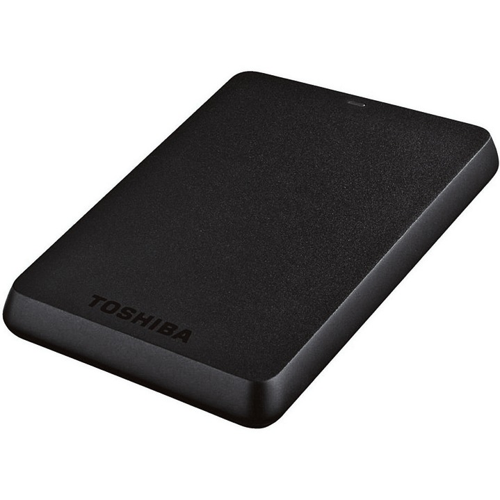 Computer & Elektronik - Externe Festplatte Toshiba Canvio Basics, in Farbe SCHWARZ, in Ausführung 500 GB