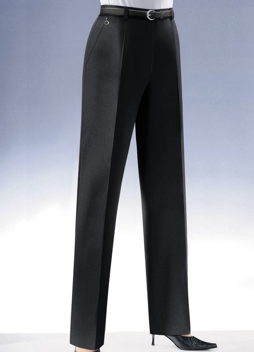 Hosen - Klassische Hose, in Größe 018 bis 245, in Farbe SCHWARZ Ansicht 1