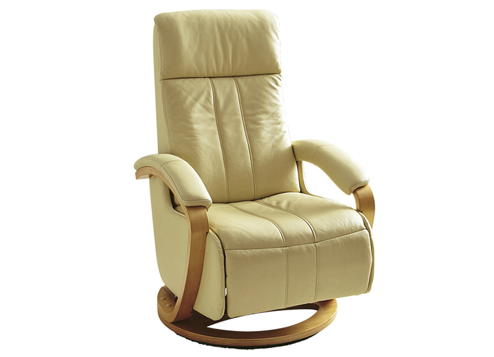 TV- & Relaxsessel - Relaxsessel mit Fußstütze, in Farbe CREME Ansicht 1