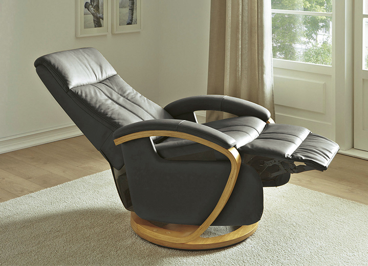 TV- & Relaxsessel - Relaxsessel mit Fußstütze, in Farbe BRAUN Ansicht 1