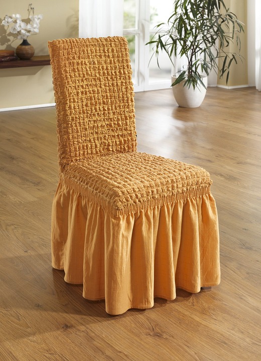Sessel- & Sofaüberwürfe - Hochelastische Stretchbezüge für ein schickes Zuhause, in Größe 101 (Sesselbezug) bis 905 (Kissenbezug, 40x40 cm), in Farbe BAMBUS Ansicht 1