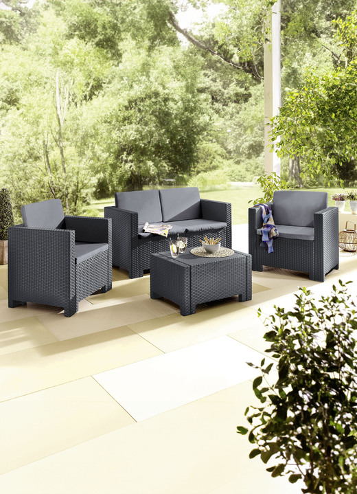 Gartenmöbel - Lounge-Set Colorado, in Farbe GRAU Ansicht 1