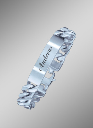 Vollmassives Herren-Armband