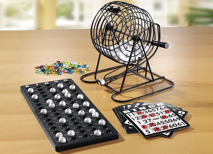 Geschenkideen - Bingo-Spiel, in Farbe SCHWARZ