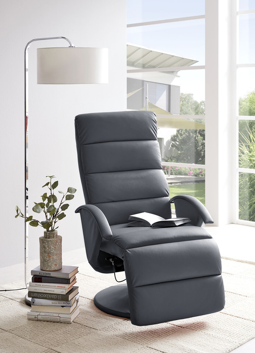 TV- & Relaxsessel - Relax-Sessel mit stabilem Metallrahmen, in Farbe GRAU Ansicht 1