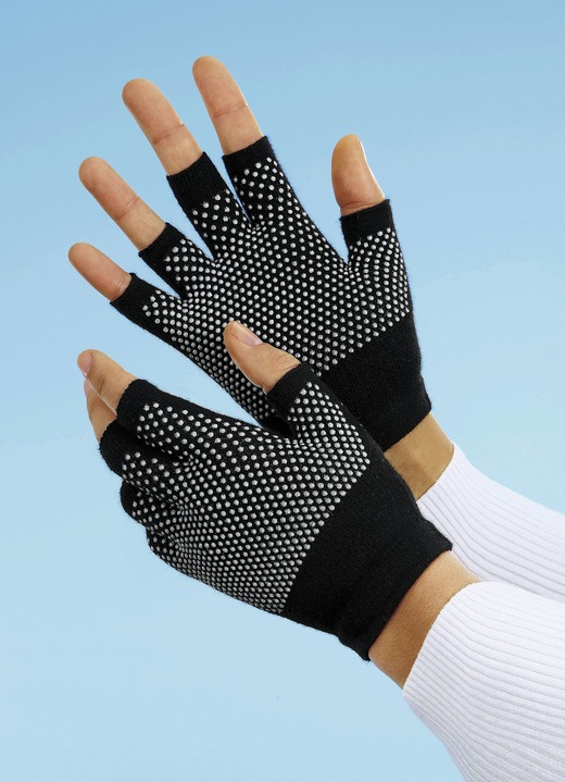 Bandagen - Therapie-Handschuh mit Wärmespeicher, in Farbe SCHWARZ Ansicht 1