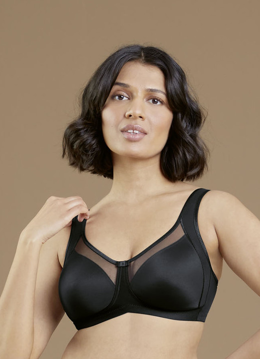BHs - Anita BH mit vorgeformten Cups, in Größe 075 bis 110, in Cup B, in Farbe SCHWARZ Ansicht 1