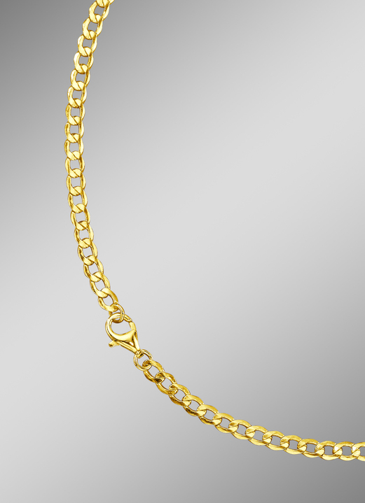 Halsketten & Armbänder - Diamantierte Panzerkette, in Farbe  Ansicht 1