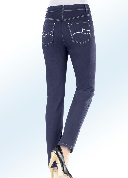 Hosen - Power-Stretch-Jeans  , in Größe 017 bis 092, in Farbe DUNKELBLAU Ansicht 1