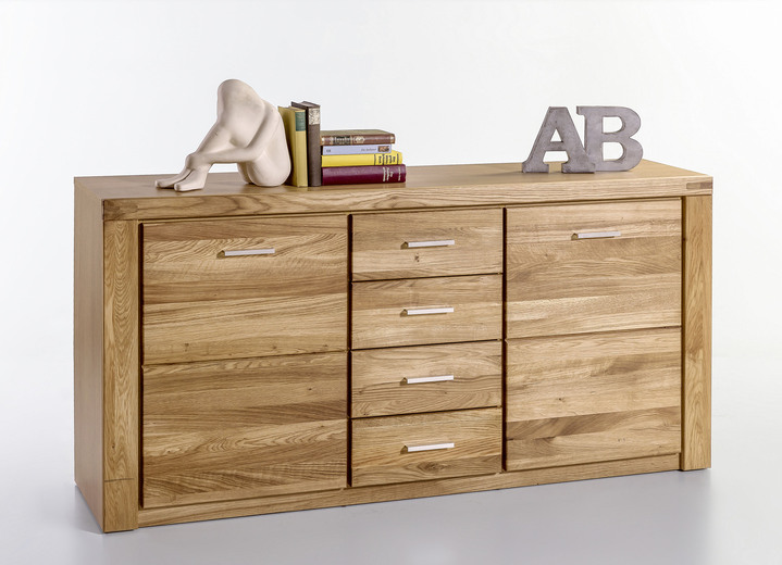 Sideboards & Kommoden - Sideboard mit Massivholzfronten, in Farbe WILDEICHE Ansicht 1