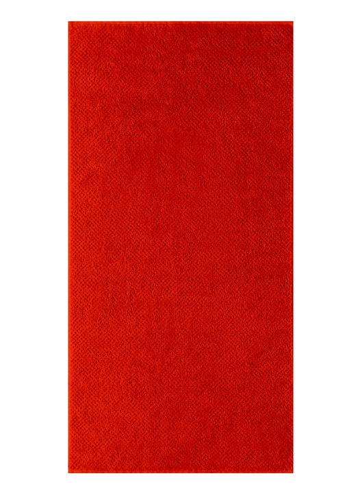 Handtücher - Kuschelweiche Frottier-Serie aus dem Hause s.Oliver, in Größe 200 (1 Handtuch, 50/100 cm) bis 204 (1 Duschtuch, 70/140 cm), in Farbe ROT Ansicht 1