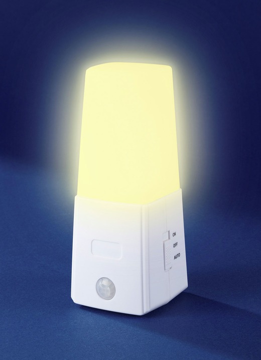 Sonstiges - LED-Nachtlicht mit Bewegungssensor, 2er-Set, in Farbe WEISS Ansicht 1