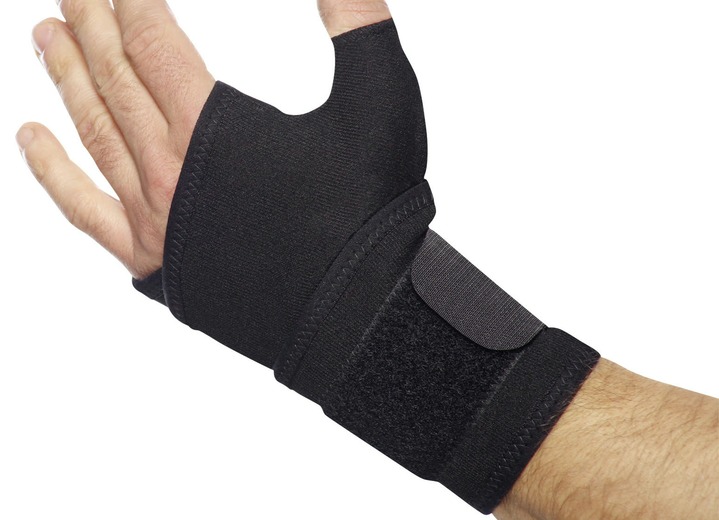 Bandagen - TURBO® Med-Handgelenkbandage, in Farbe SCHWARZ Ansicht 1