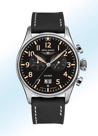 Quartz-Chronograph der neuen Serie "Iron Annie Cockpit"