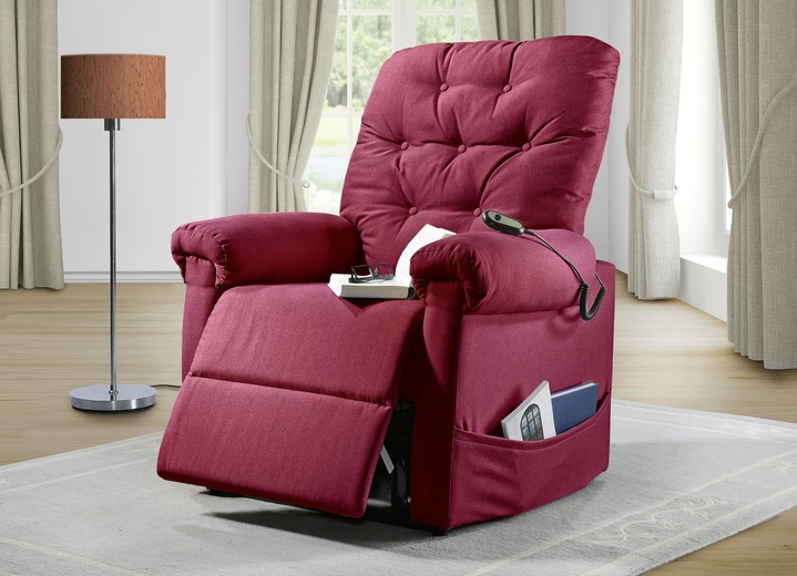 TV- & Relaxsessel - TV-Sessel mit Motor und Aufstehhilfe, in Farbe ROT Ansicht 1