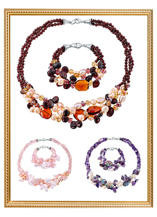 Schmuck-Set, 2-Teilig, in verschiedenen Ausführungen