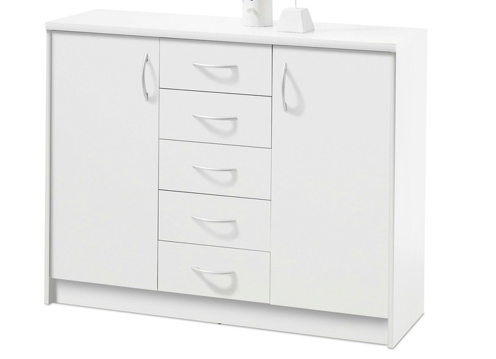 Sideboards & Kommoden - Kombifreundliche Kommoden-Serie, in Farbe WEISS Ansicht 1