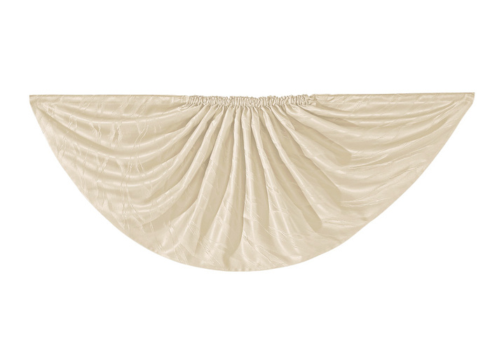 Klassisch - Eindrucksvoller Muschelbogen mit Universalschienenband, in Farbe NATUR