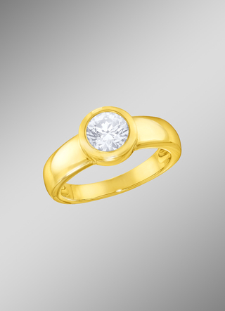 Solitärring mit Brillant