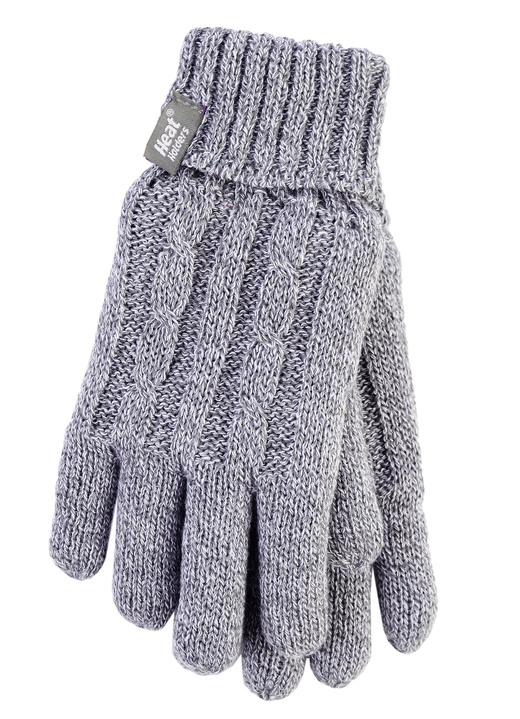 Aktiv- und Sportmode - Thermo-Handschuhe von Heat Holders® für mehr Komfort im Winter, in Größe 001 bis 002, in Farbe GRAU Ansicht 1
