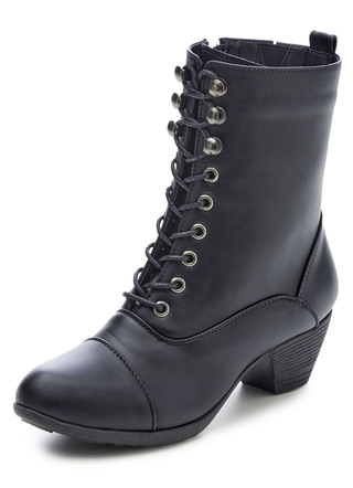 AAndrea Conti, modische Damen-Stiefeletten, Winterschuhe, mit Reißverschluss