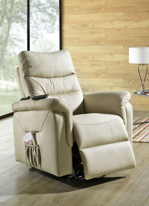 TV- & Relaxsessel - Relax-Sessel mit Aufstehhilfe, in Farbe BEIGE, in Ausführung Ohne Massagefunktion Ansicht 1