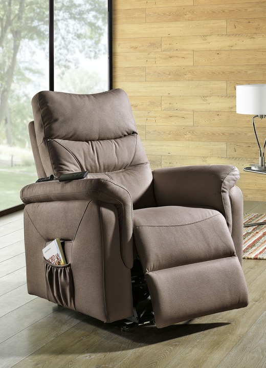 TV- & Relaxsessel - Relax-Sessel mit Aufstehhilfe, in Farbe BRAUN, in Ausführung Ohne Massagefunktion Ansicht 1