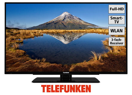 Telefunken Full-HD-LED-Fernseher mit Smart-TV