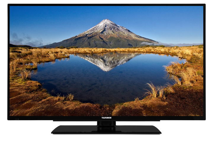 Fernseher - Telefunken Full-HD-LED-Fernseher mit Smart-TV, in Farbe SCHWARZ Ansicht 1