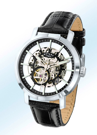 Klassische Automatik-Herrenuhr der Marke Rotary
