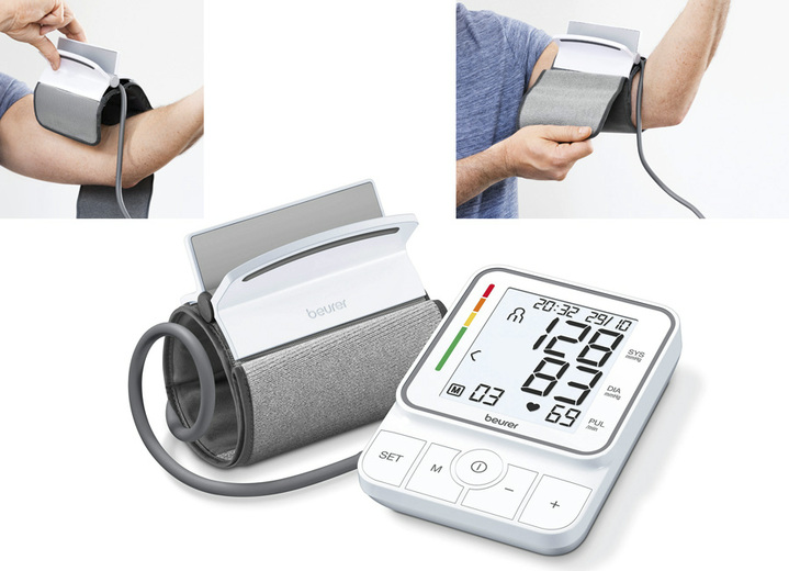 Blutdruckmessgeräte - Oberarm-Blutdruckmessgerät BM 51 easyClip, in Farbe  Ansicht 1