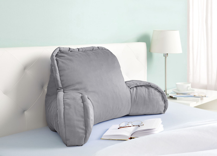 Sitzhilfen - Bettsessel für komfortables Entspannen, in Farbe GRAU Ansicht 1