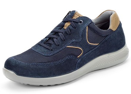 Schnürschuh mit praktischem Innenreißverschluss