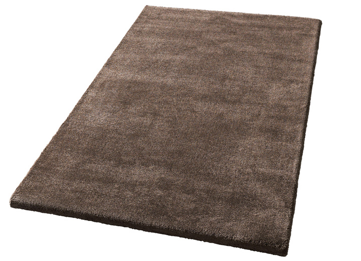 Modern - Supersofte Brücken und Teppiche, in Größe 111 (Brücke, 66x110 cm) bis 282 (Teppich, 200x290 cm), in Farbe BRAUN Ansicht 1