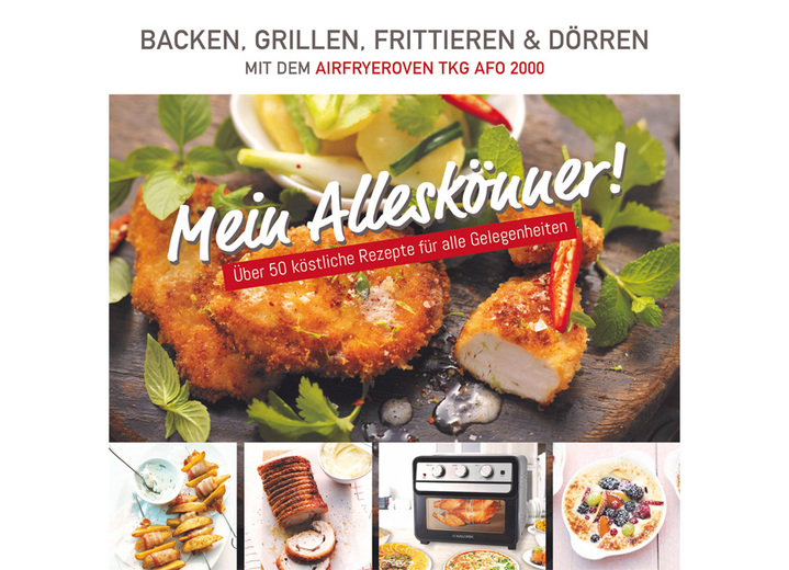 - Rezeptbuch für Heißluft-Ofen, in Farbe BUNT