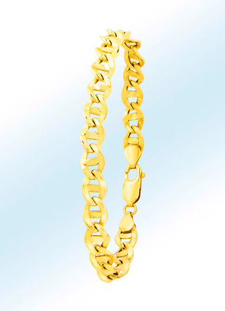 Zeitloses halbmassives Armband