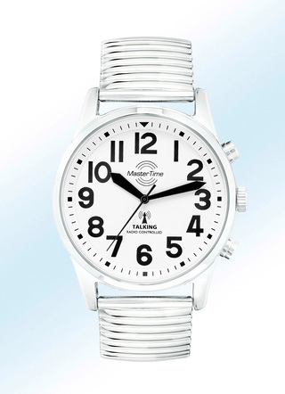 Master Time Funk-Herrenuhr mit sprechende Zeitansage