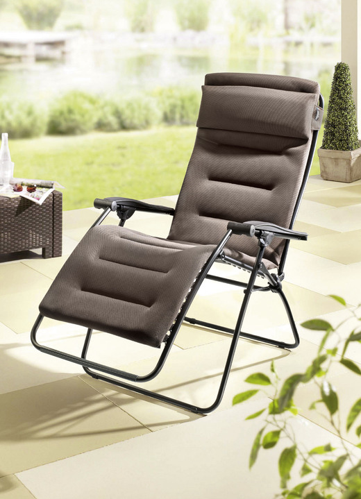 Gartenmöbel - Lafuma Air Comfort Relax-Liege, in Farbe TAUPE, in Ausführung Relax-Liege Ansicht 1