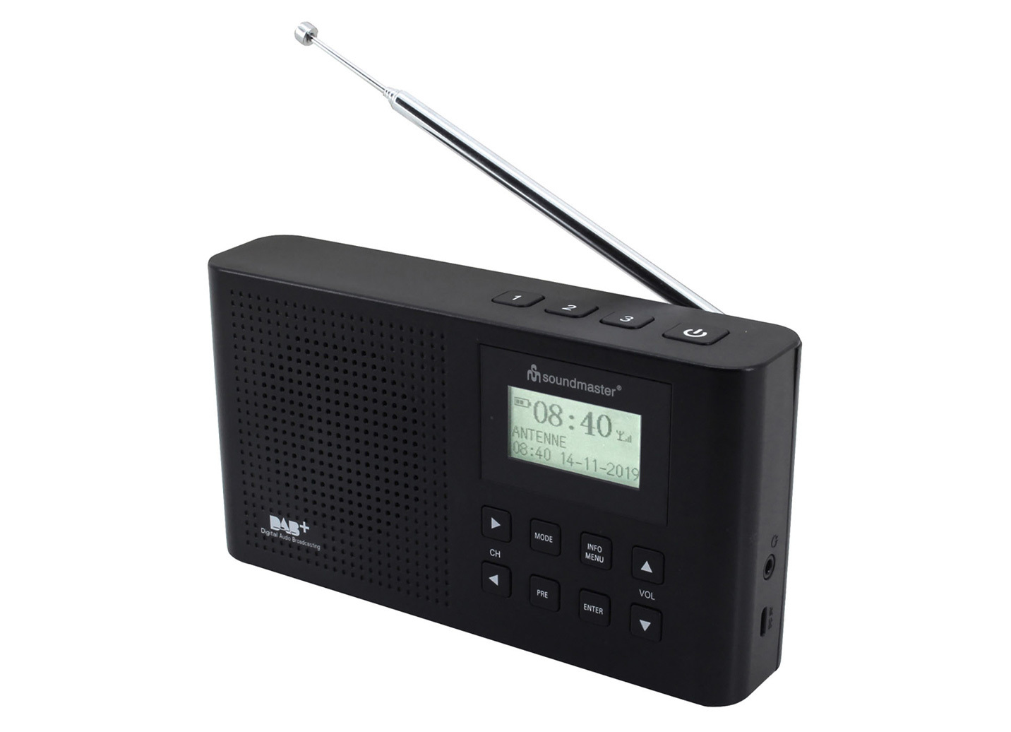 Soundmaster DAB+ Radio DAB160SW/WE Musikanlagen