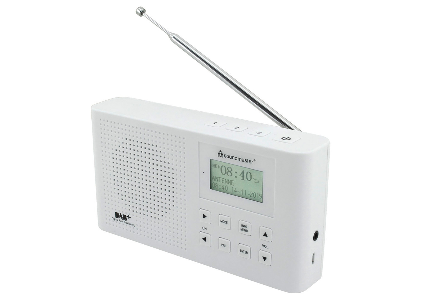 Soundmaster DAB+ Radio DAB160SW/WE Musikanlagen