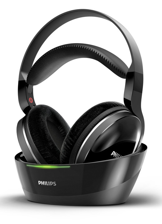 Modern - Kabelloser Kopfhörer Philips SHD8850/12, in Farbe SCHWARZ